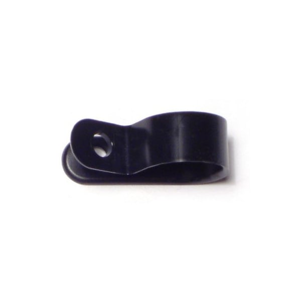 Midwest Fastener Cable Clip, Nylon, Black, 3/8 in L, 15 PK 64226 - main